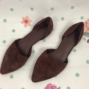 Vince | Nina d’Orsay Suede Flat